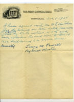 Agreement of interest between Laura M. Powell and W. T. Hutchens.