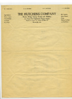 Illustration of the layout of the Hutchens Company.