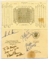 Table assignment from the dinner honoring the Apollo 11 astronauts.