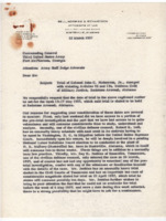 Letter to the Commanding General, Third Army.