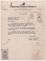 Letter to Robert K. Bell from William Nichols.