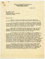 Letter to Robert K. Bell from C. F. Cordes.