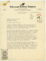 Letter to Colonel John C. Nickerson, Jr. from William F. Nichols.