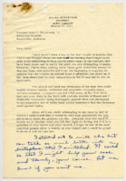 Letter to Colonel John C. Nickerson, Jr. from "Curly".