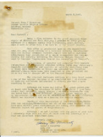 Letter to Colonel John C. Nickerson, Jr. from Harry M. Moriarty.