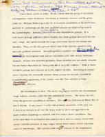 Colonel John C. Nickerson, Jr. clarification of actions took.