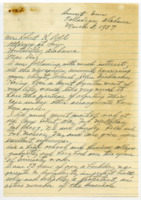 Correspondence between Robert K. Bell and R. H. Cox.