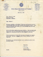 Correspondence between Richey Green and Robert K. Bell.