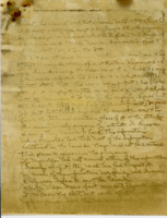 Two handwritten copies of notes of the Nickerson trial.