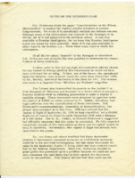 "Notes on the Nickerson Case."