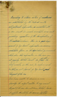 Handwritten document regarding information for the case of John C. Nickerson, Jr.
