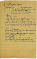 Handwritten notes regarding the Nickerson case.