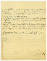 Handwritten notes regarding the Nickerson case.