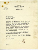 Letter to Robert K. Bell from Ray H. Jenkins.