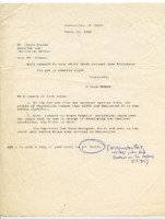 Various correspondence with David Bowman from 1989 to 1991.