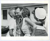 Photo of Colonel John C. Nickerson, Jr. with his family.