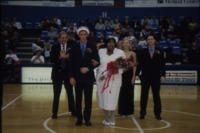 Presentation of the 2001 Homecoming King and Queen.