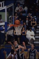 2001 Homecoming basketball game against Lincoln Memorial University. 