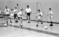 Action shot from 1993 Charger Soccer School.