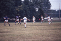 1990 UAH men's soccer team in action.