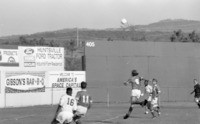 Action shot from the 1991 Mayor's Cup at Joe Davis Stadium. 