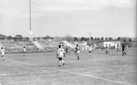 Action shot from the 1991 Mayor's Cup at Joe Davis Stadium. 