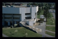 View of the Nursing Building looking towards Holmes Avenue.