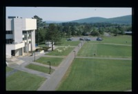 View of the Nursing Building looking toward Holmes Avenue.