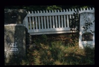 Jones family cemetery.