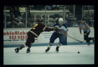 Scene from a UAH hockey game.