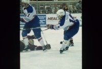 Scene from a UAH hockey game.