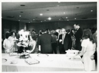 Graduation reception for the class of 1970.
