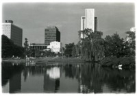View of Big Spring Park in downtown Huntsville, Alabama.