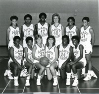 UAH women's basketball team.