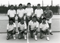 UAH men's tennis team.
