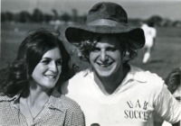 UAH students watch a soccer match.