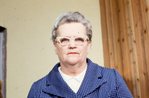 History faculty member Frances Roberts in Morton Hall.
