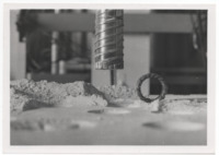 Photo of a lunar drill bit.