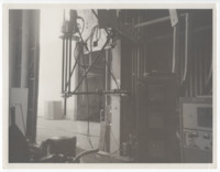 Photo of the lunar drill.