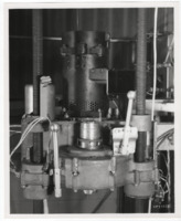 Photo of a section of the lunar drill.