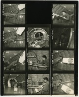 Brian Nelson and Nelson Brown conduct Human Factors Engineering experiments on the KC-135 Vomit Comet.