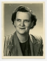 Portrait photograph of Frances C. Roberts.