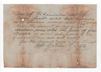 Receipt of George W. Scott.