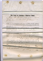 Depositions of Joseph Whitaker and Newton Whitaker.