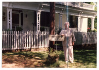 Frances Roberts at the Whitfield-Winham-Roberts House in Gainesville, Alabama.