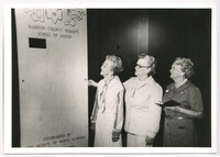 Photograph from the inaugural Madison County Women's Scroll of Honor ceremony.