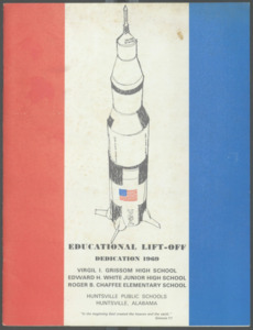 "Educational Lift-Off: Dedication 1969."