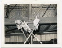 Detail of Saturn V launch tower service arm.