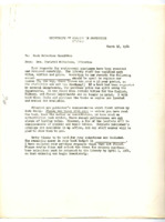 Letter to the Book Selection Committee from Christel L. McCanless concerning book replacement purchases. 