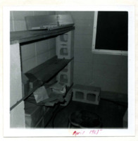 Photograph of library storage.